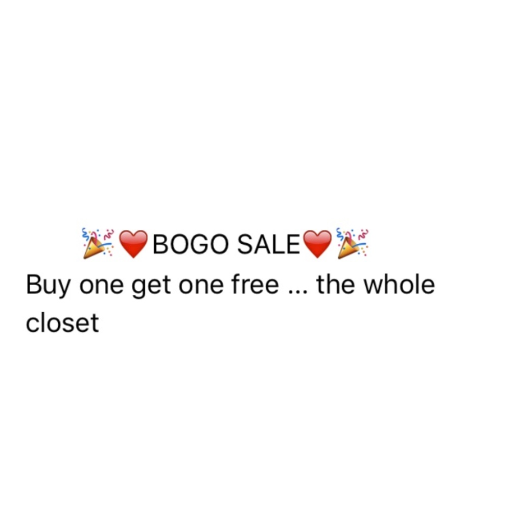 The whole closet